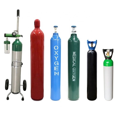 Medical/industrial/food/drink medical oxygen gas aluminum tank low price bottle oxygen cylinder cylinder oxygen factory